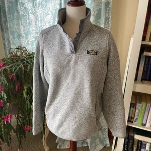 Women's Gray Pullover by L.L. Bean